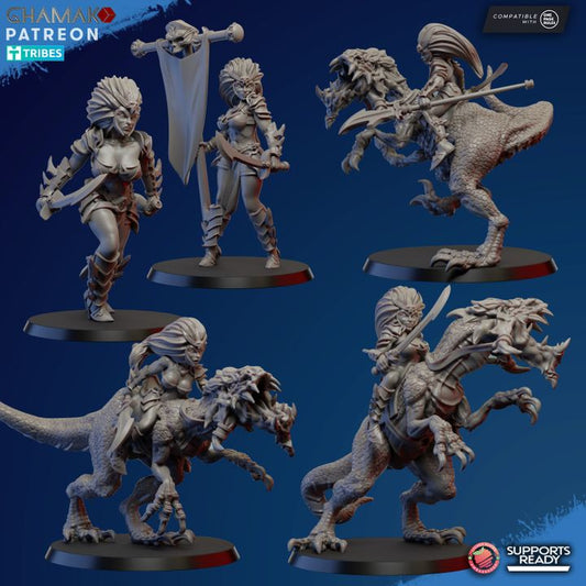 Dark Elf Cavalry - Aerum Elves