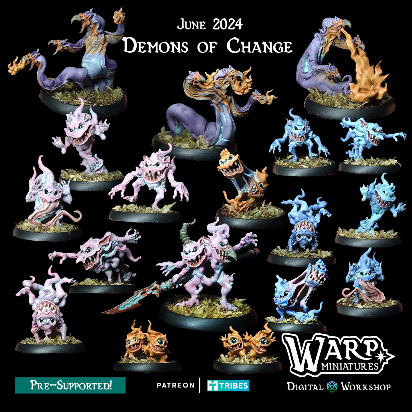 Demons of Change - Warp Miniatures