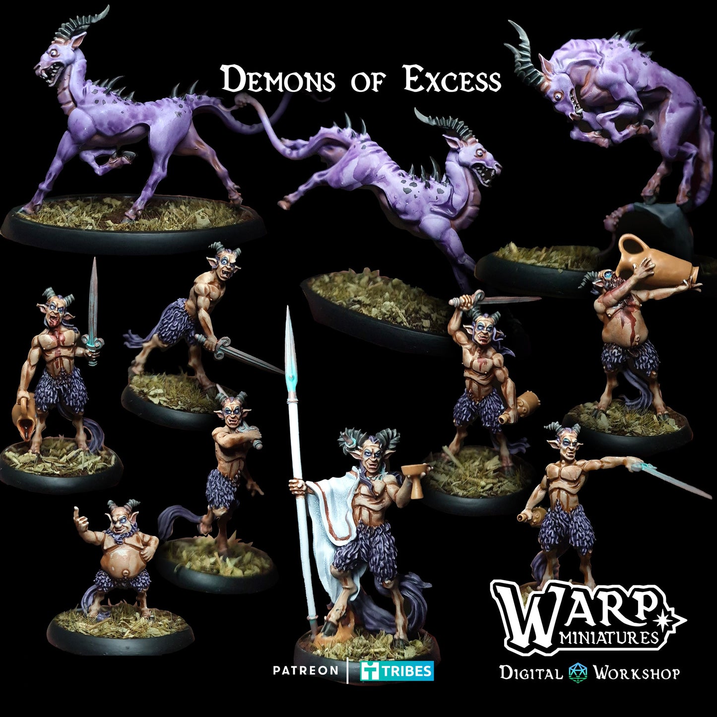 Demons of Excess - Warp Miniatures