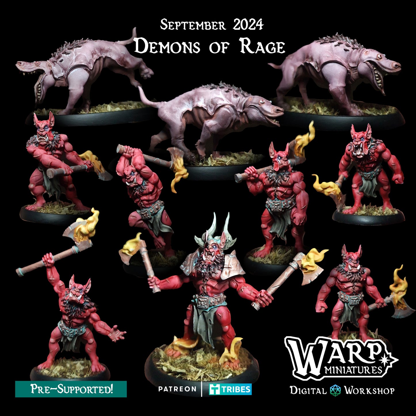 Demons of Rage - Warp Miniatures