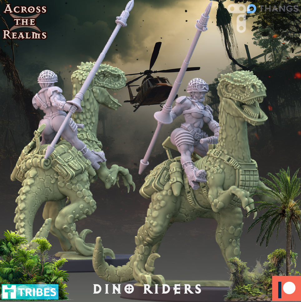 Jungle Fighter Dino Riders - Pinup Corps