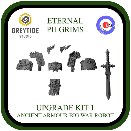 Upgrade Kit 1 for Ancient Armor Big War Robot - Eternal Pilgrims - GreyTide Studio