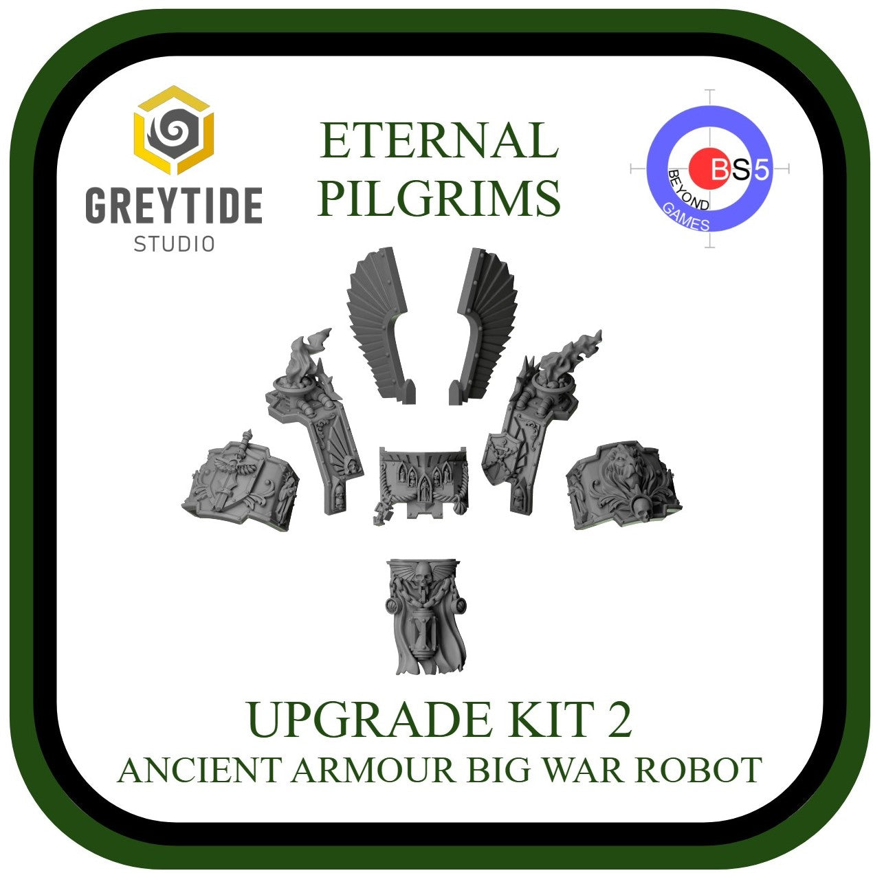 Kit de mise à niveau 2 pour le robot Ancient Armor Big War - Eternal Pilgrims - GreyTide Studio