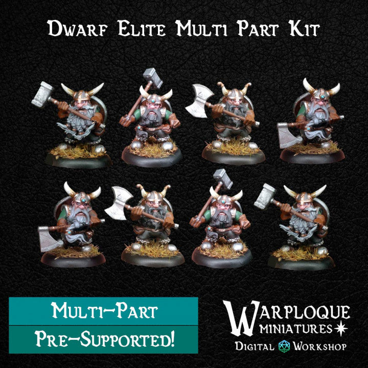 Dwarf Throng - Warp Miniatures