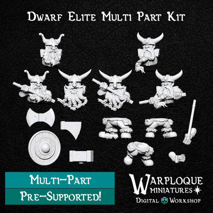 Dwarf Throng - Warp Miniatures