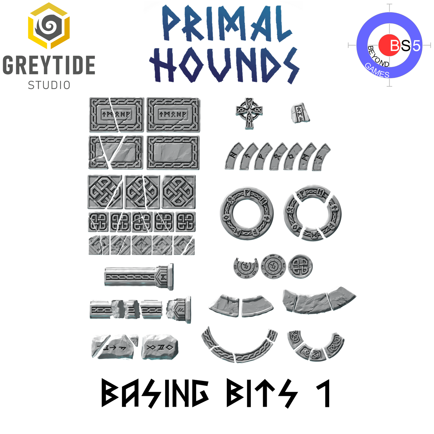 Bits de base 1 - Primal Hounds - Greytide Studio