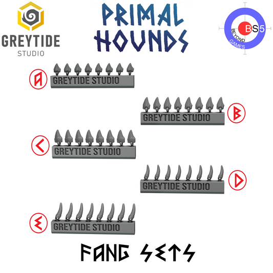 Fangs - Primal Hounds - Greytide Studio