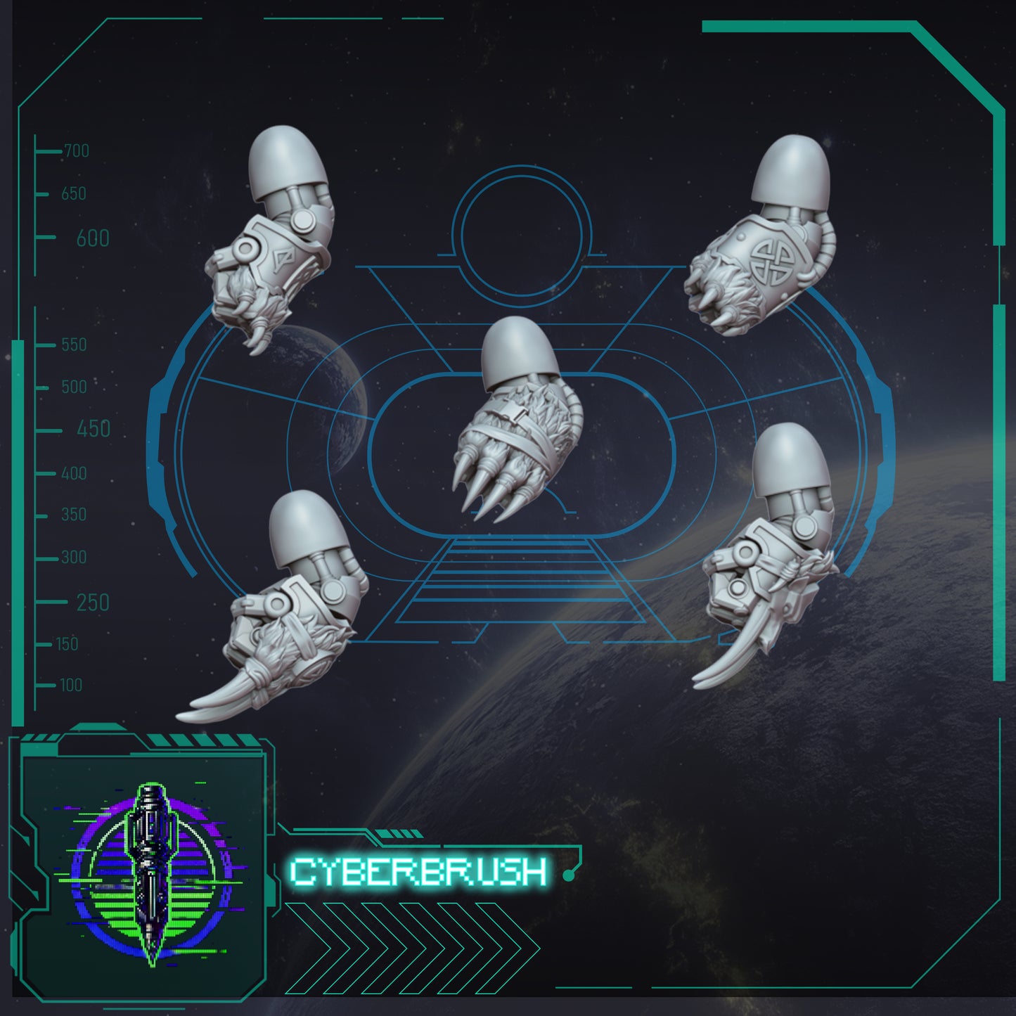 Exterminator Claws - Space Vikings