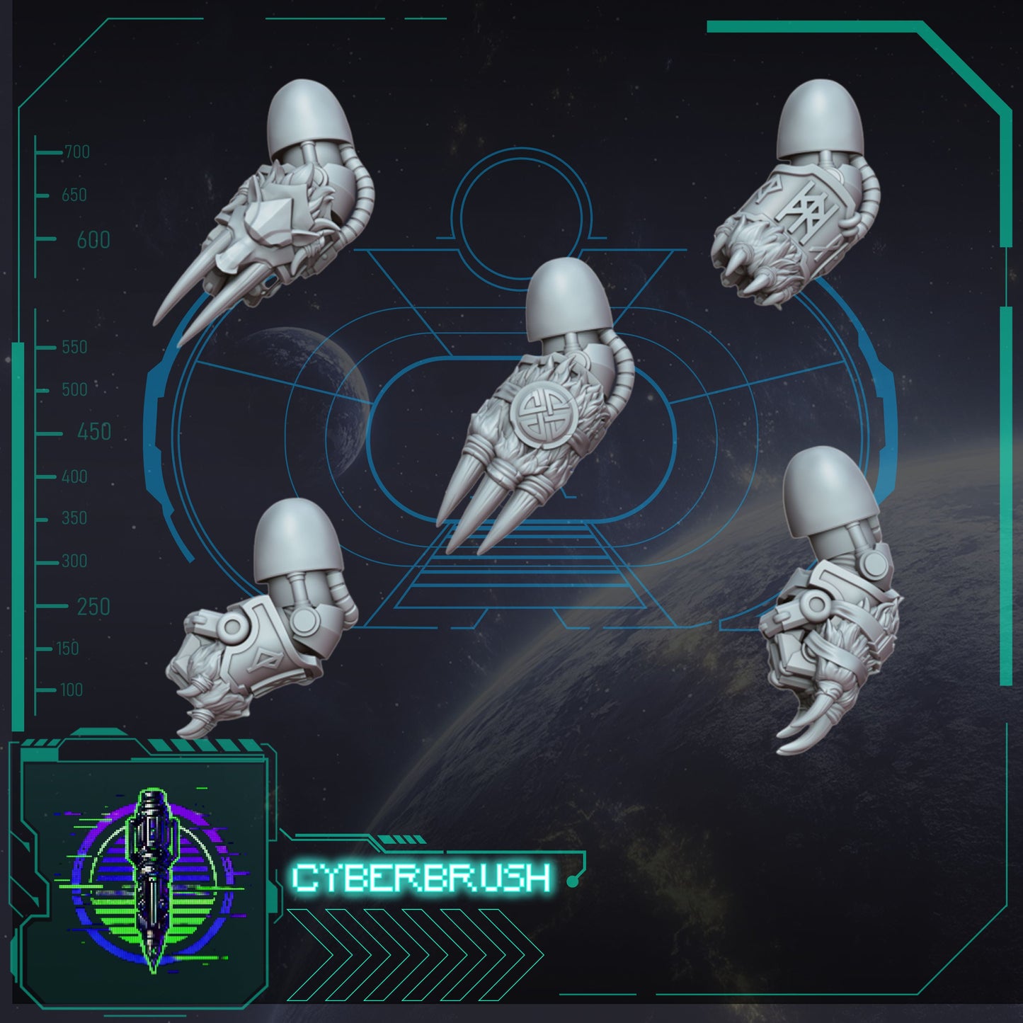 Exterminator Claws - Space Vikings