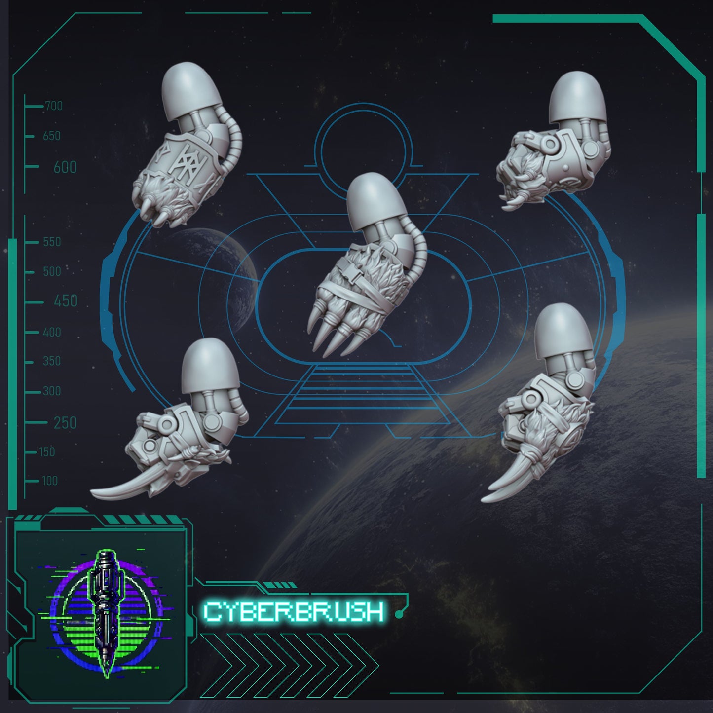 Exterminator Claws - Space Vikings