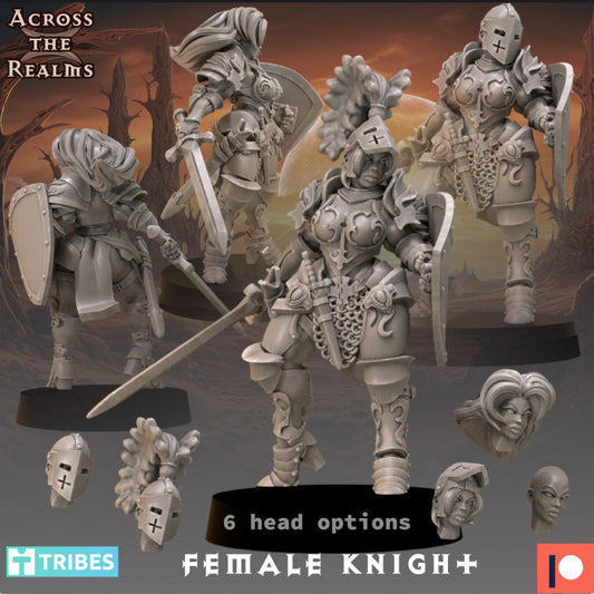 Female Knight - Across the Realms