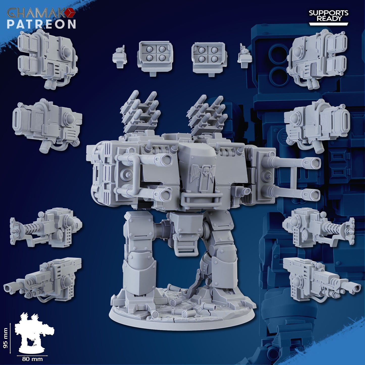 Firestorm Mech - Sidereum Knights