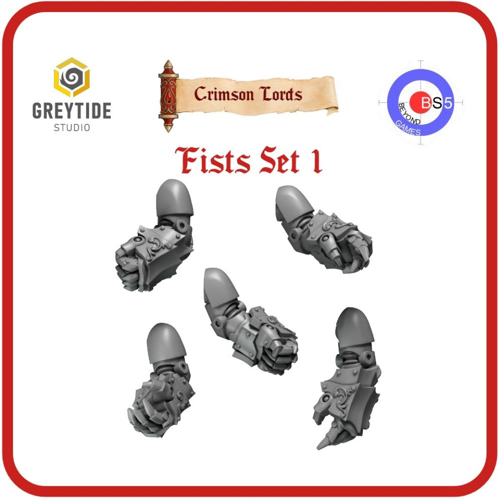 Fists Set 1 - Crimson Lords