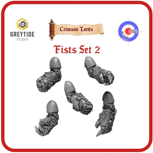 Fists Set 2 - Crimson Lords