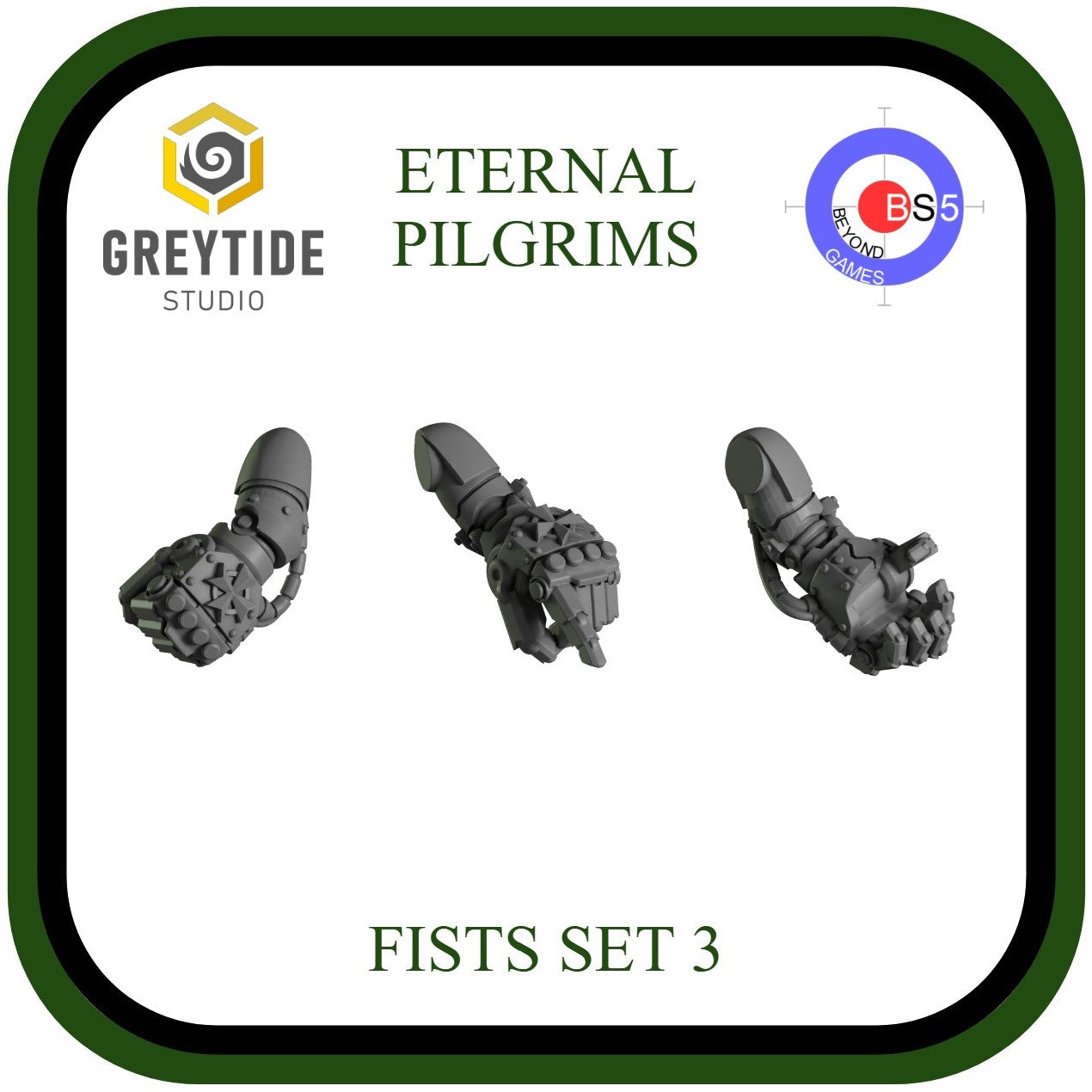 Fists Set 3 - Pèlerins éternels - GreyTide Studio