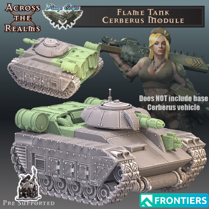 Flame Tank Cerberus Module - Pinup Corps