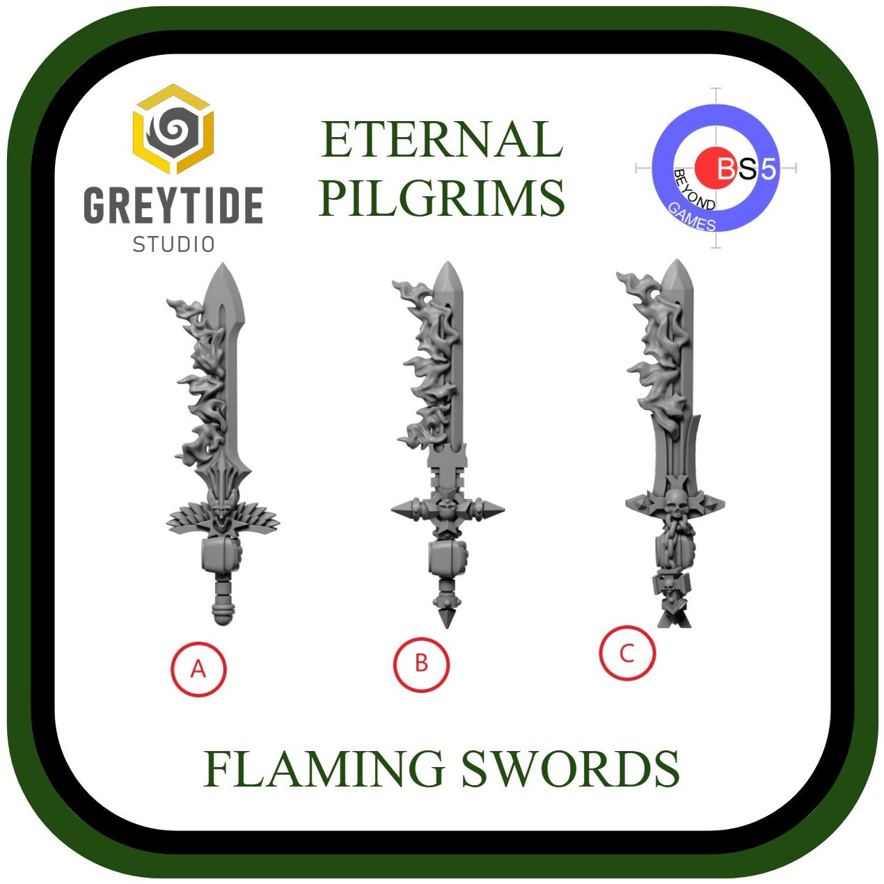 Flaming Swords - Eternal Pilgrims - GreyTide Studio