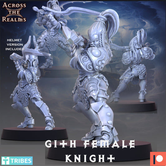 Gith Female Knight - Across the Realms