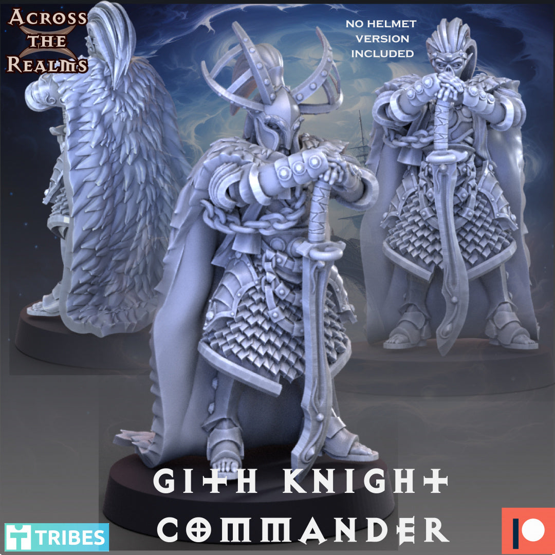 Gith Knight Commander - À travers les royaumes