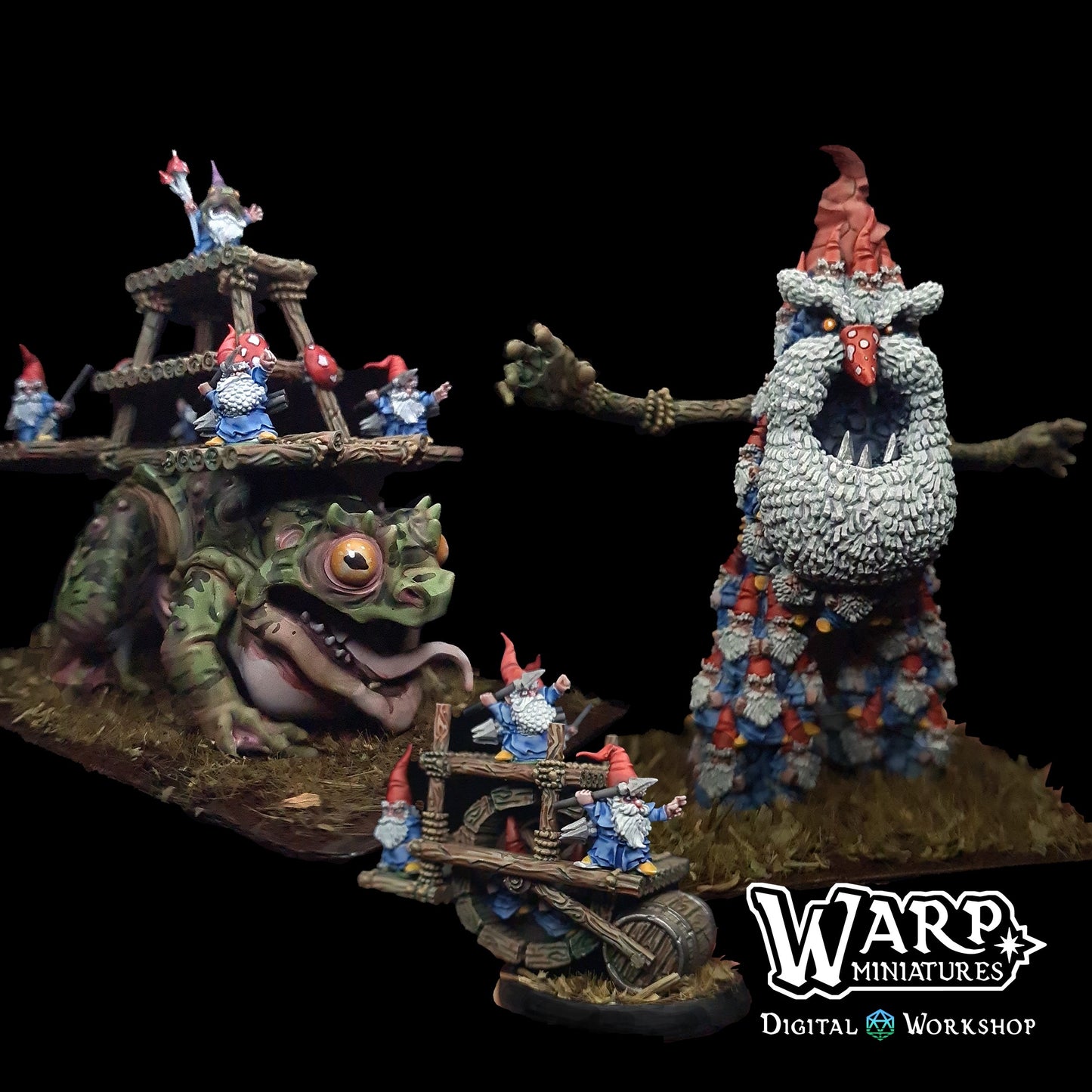 Gnome Army - Reinforcements - Warp Miniatures