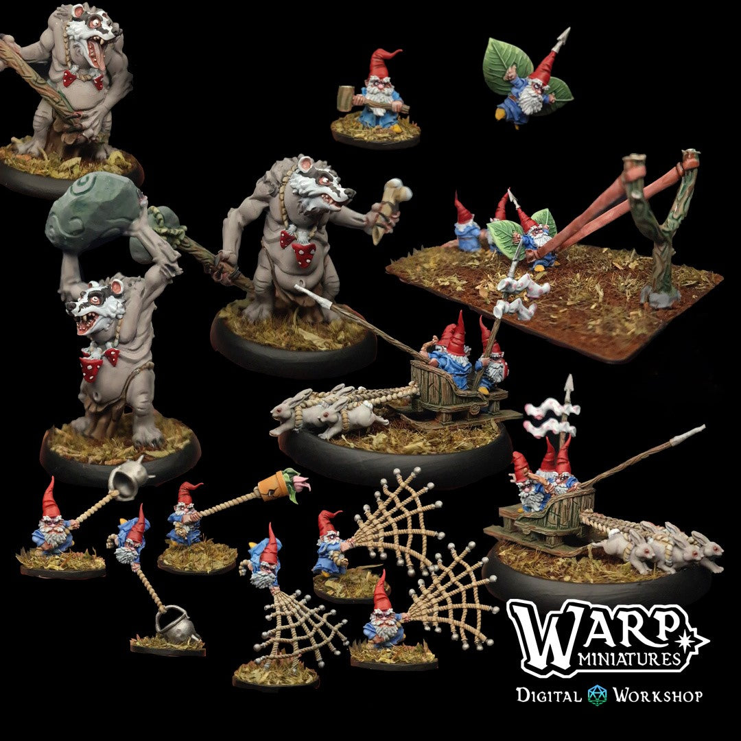 Gnome Army - Monsters - Warp Miniatures