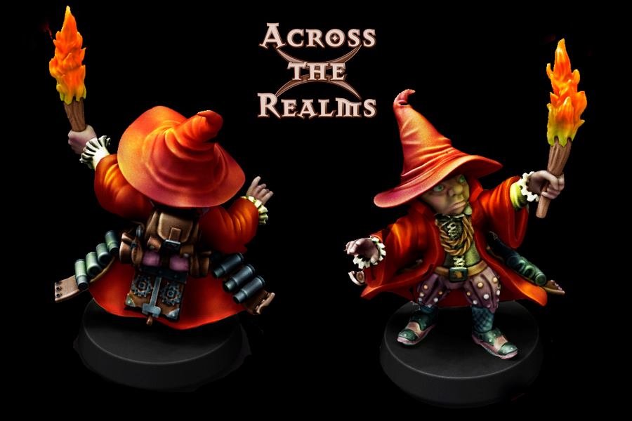 Gnome Wizard - Across the Realms