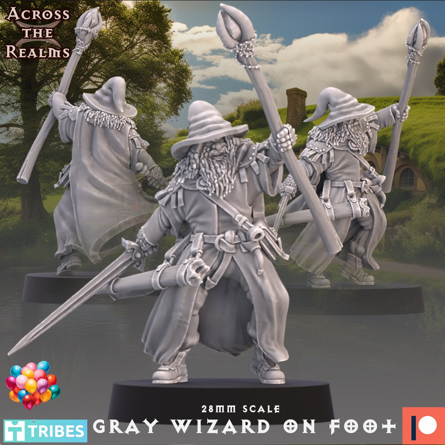 Gray Wizard - Across the Realms