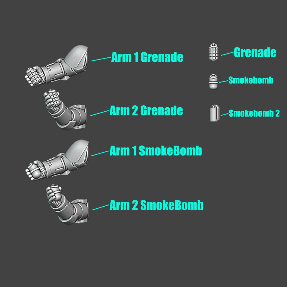 Grenade Set - Cyberbrush