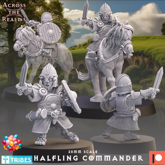 Commandant Halfling - À travers les royaumes