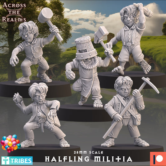 Halfling Militia - Across the Realms