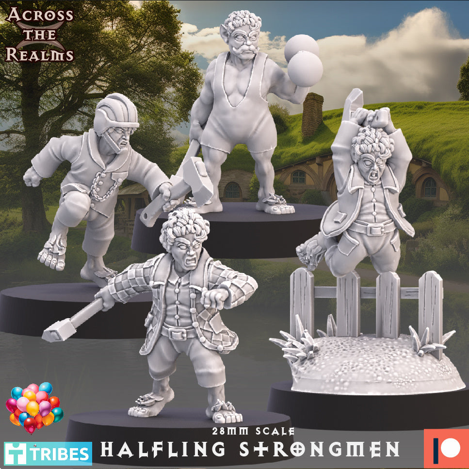 Halfling Strongmen - Across the Realms