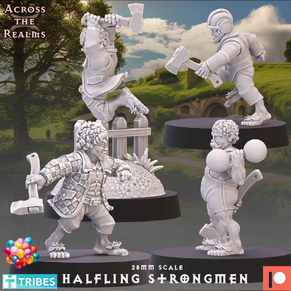 Halfling Strongmen - Across the Realms