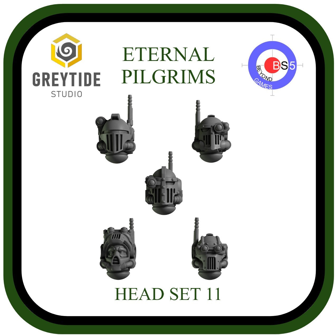 Head Set 11 - Eternal Pilgrims - GreyTide Studio