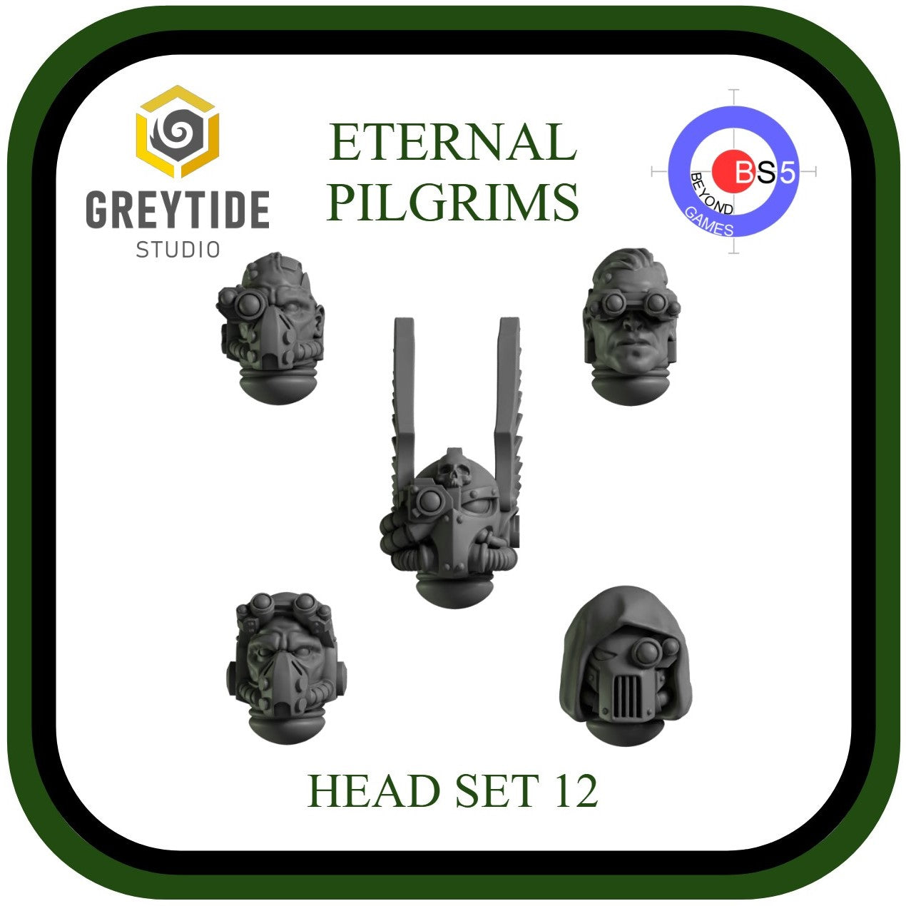 Head Set 12 - Eternal Pilgrims - GreyTide Studio