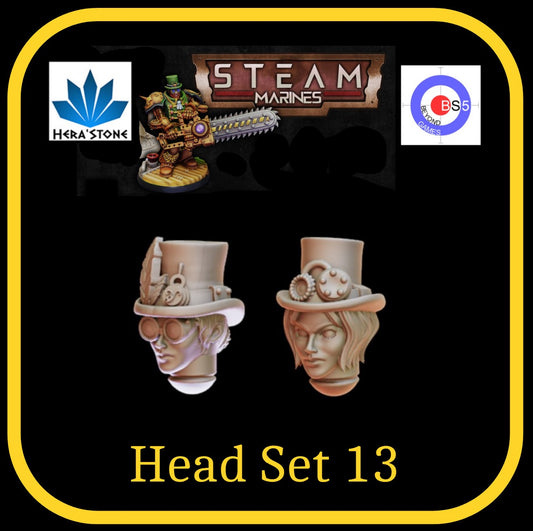 Head Set 13 - Steam Marines