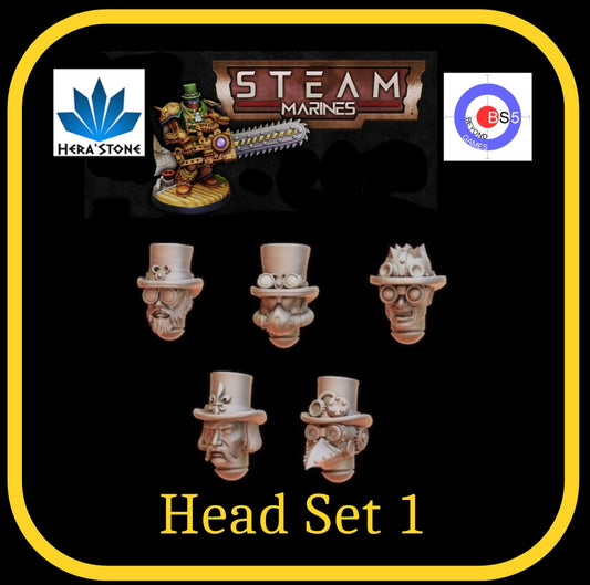 Head Set 1 - Steam Marines