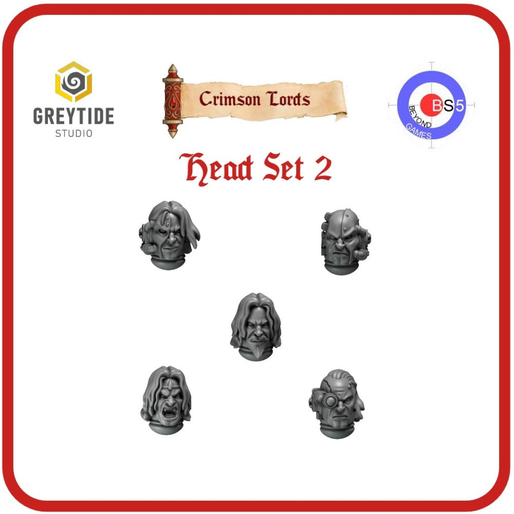 Head Set 2 - Crimson Lords