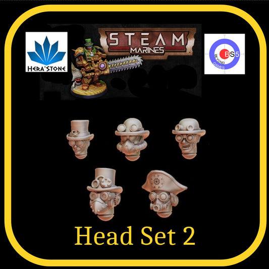 Head Set 2 - Steam Marines