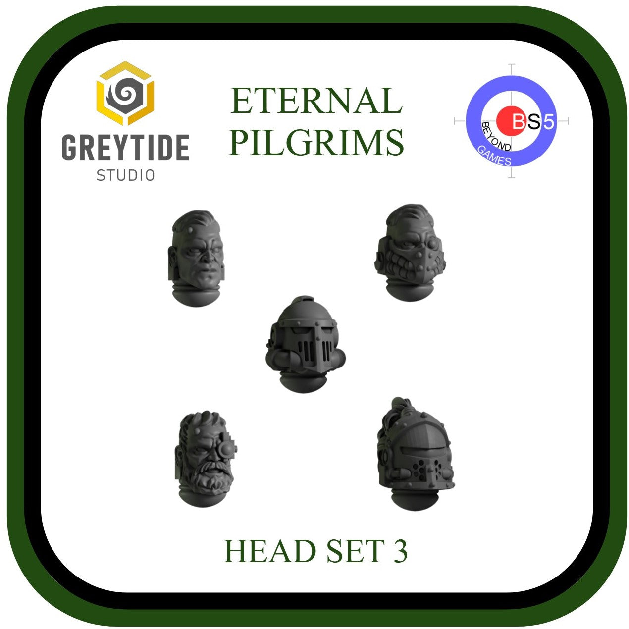 Head Set 3 - Eternal Pilgrims - GreyTide Studio