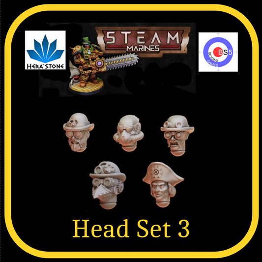 Head Set 3 - Steam Marines