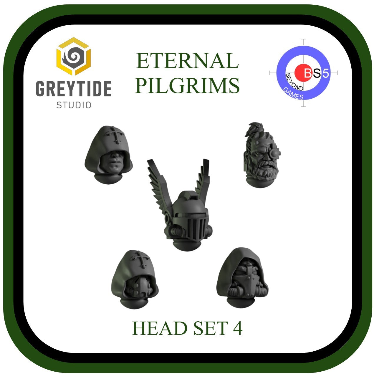 Head Set 4 - Eternal Pilgrims - GreyTide Studio