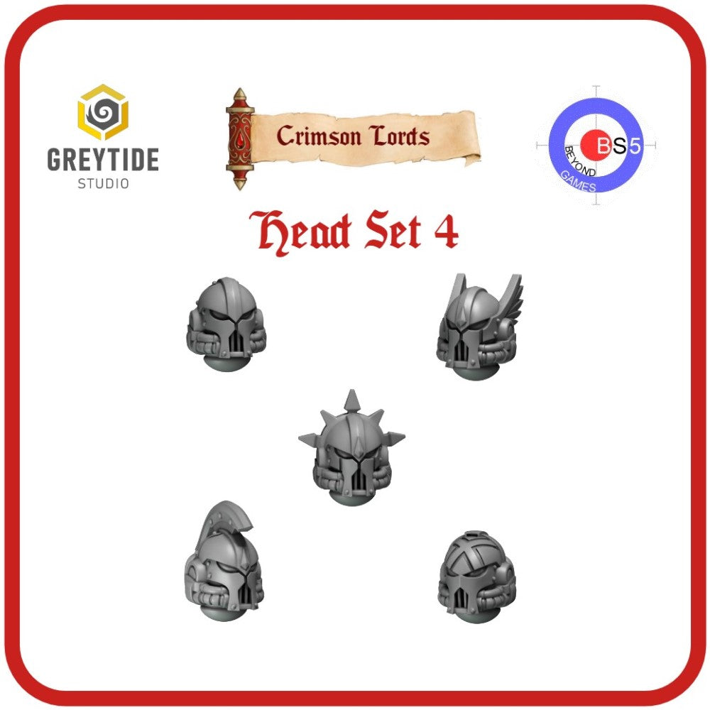 Head Set 4 - Crimson Lords