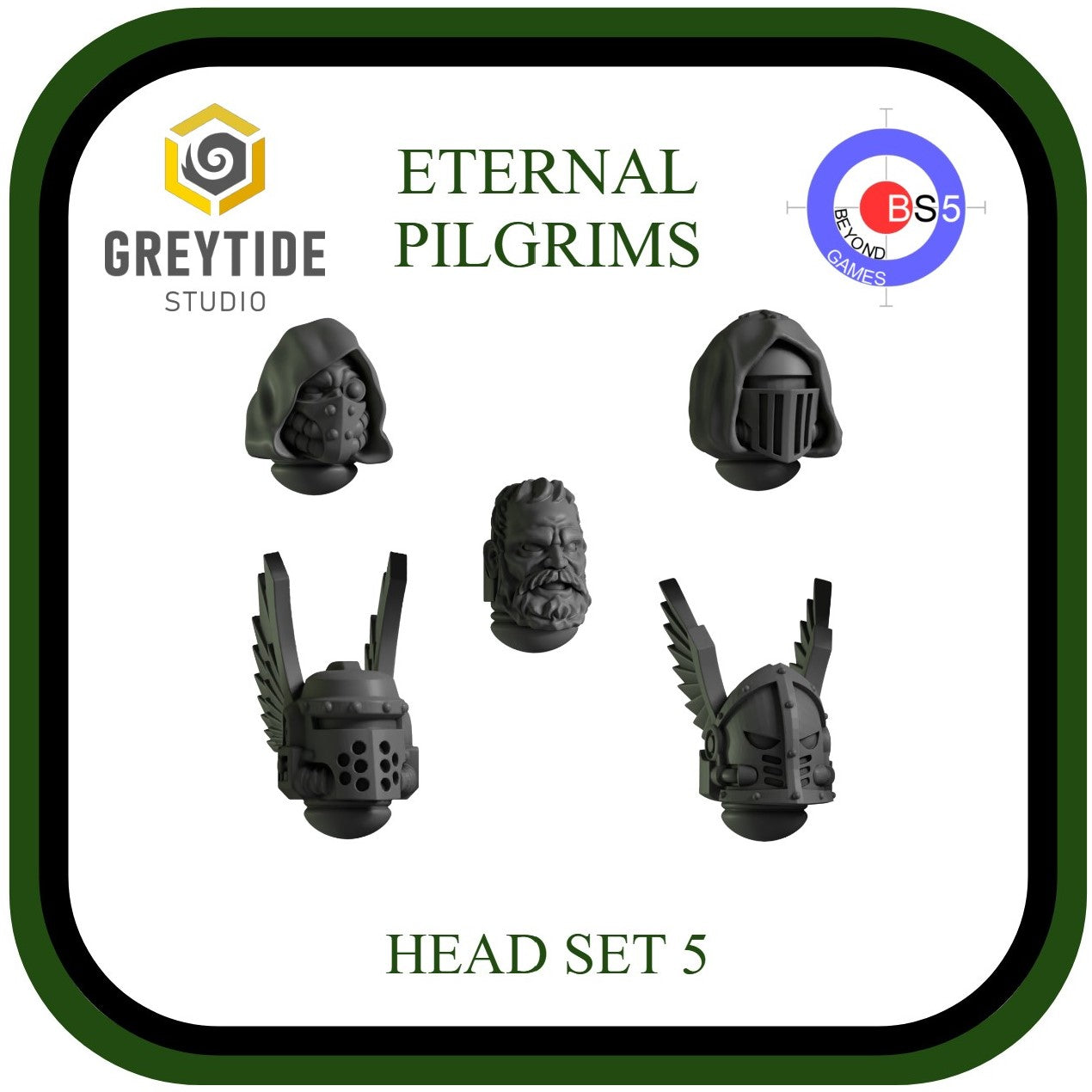 Head Set 5 - Eternal Pilgrims - GreyTide Studio