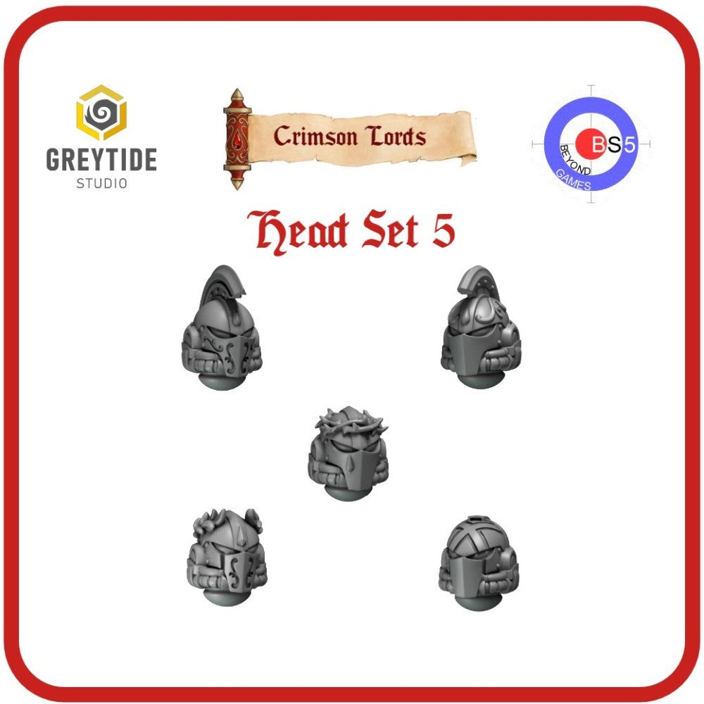 Head Set 5 - Crimson Lords