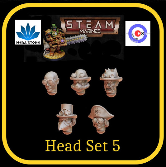 Head Set 5 - Steam Marines