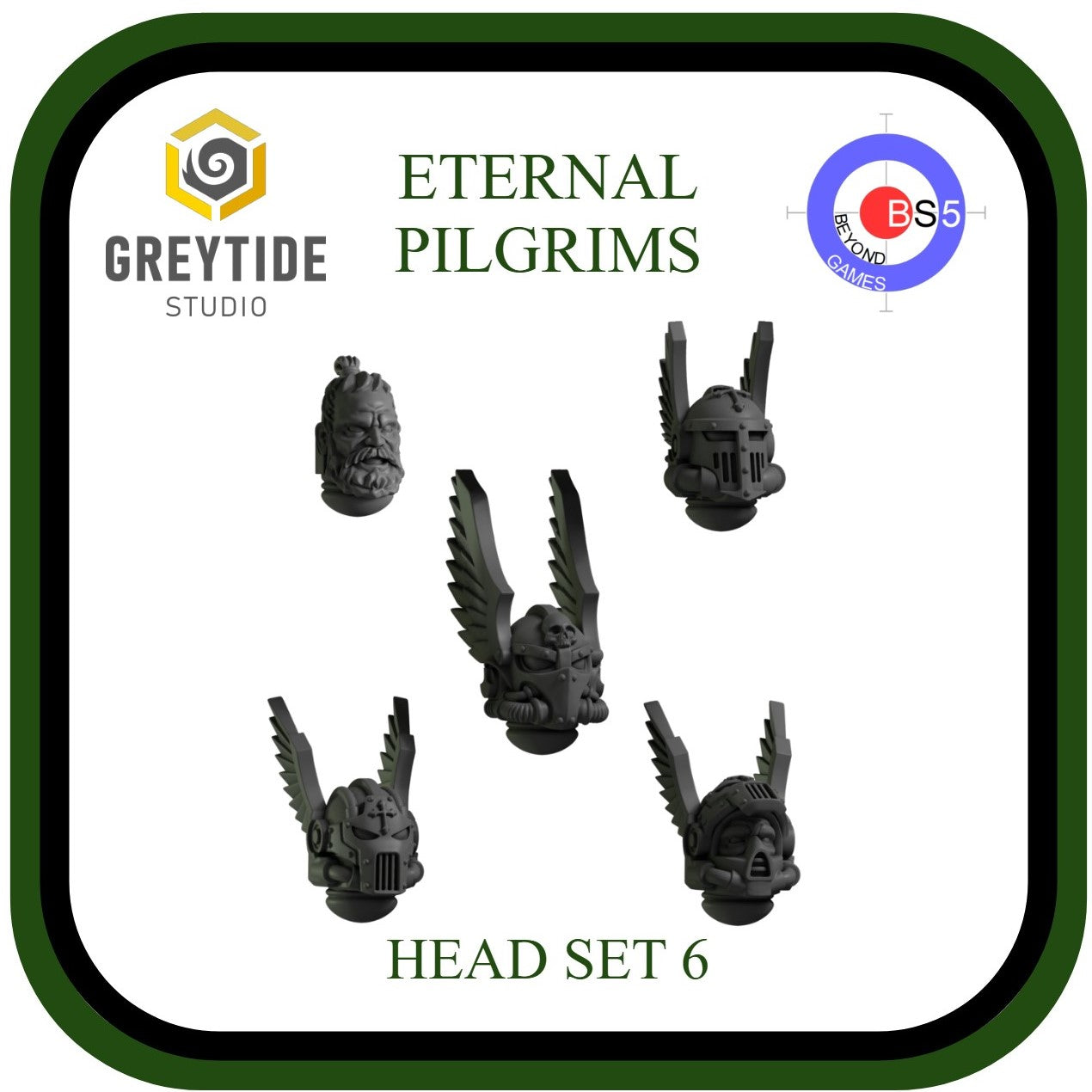 Head Set 6 - Eternal Pilgrims - GreyTide Studio