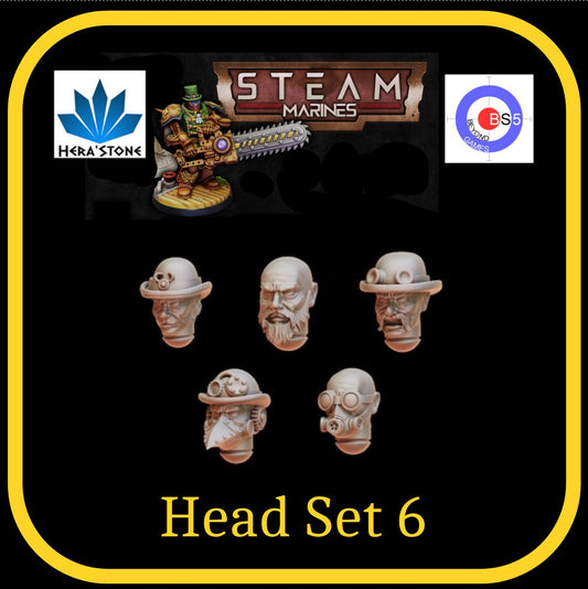 Head Set 6 - Steam Marines