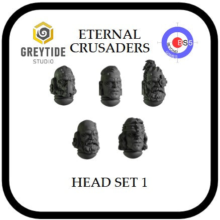 Head Set 1 - Eternal Crusaders - Greytide Studio