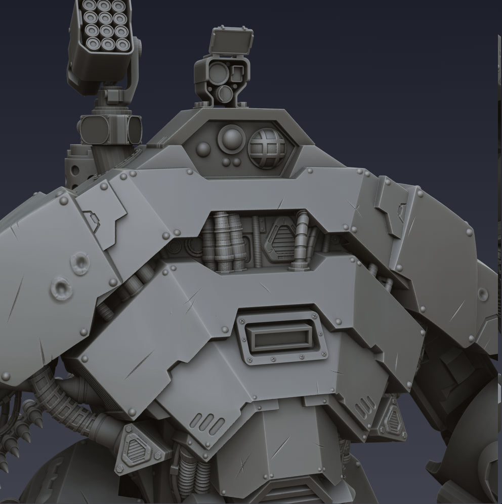 Heavy Combat Robot - Cyberbrush