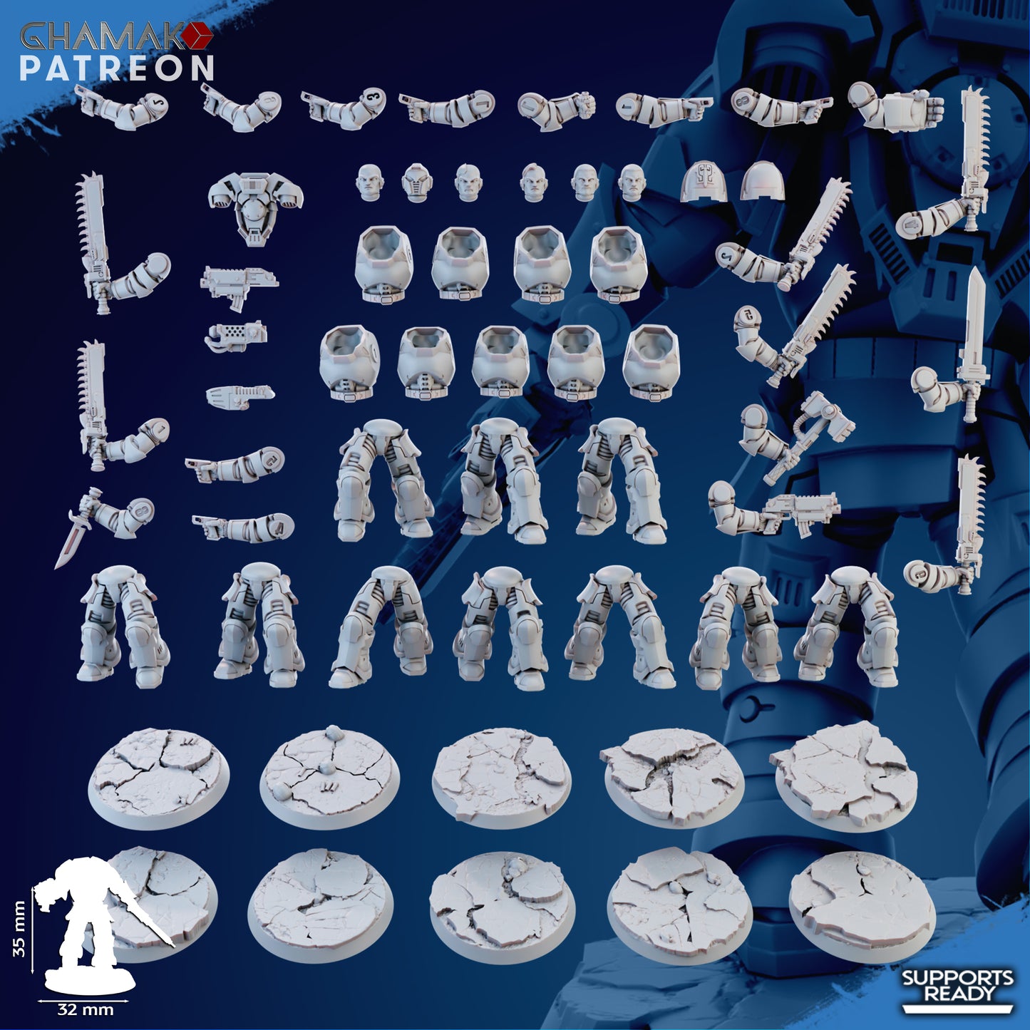 Imperator's Assault Militum - Sidereum Knights